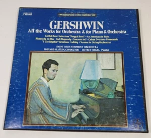 GERSHWIN:  All The Works for Orchestra & for Piano & Orchestra - 3 LP Box Set Ex - Picture 1 of 2