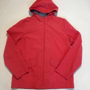 NEU Club Room Herren leicht rot Reißverschluss Hoodie Windbreaker Größe Medium - Bild 1 von 6