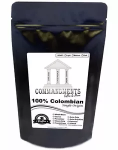 100% Colombian Coffee Single Origin Medium Roast ~ Whole Bean or Ground ~ 12 oz - Picture 1 of 1
