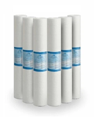 SWAN Filtro Sedimenti Cartuccia ricambio 20 pollici 10 Micron depuratore acqua 6 PZ