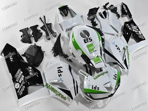 Fit for 2013-2020 CBR600RR White Green ABS Injection Mold Bodywork Fairing Kit - Picture 1 of 10