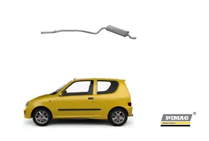 Marmitta Completa per Fiat Seicento 1.1 40 Kw 54 Hp dal 2002 in poi - Imagen 1 de 9