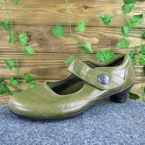 Taos Dutchess Damen-Pump olivfarben Mary Jane grün Leder 10 Medium leicht gebraucht - Bild 1 von 7