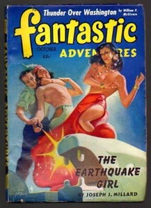 Fantastic Adventures Pulp - October 1941 - Picture 1 of 3