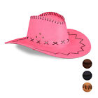 1x kapelusz kowbojski nakrycie głowy styl western country karnawał bal różowy