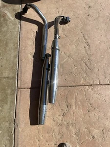 YAMAHA V STAR 1100 CLASSIC OEM EXHAUST MUFFLER & HEADERS & SEAT 2002 - Picture 1 of 7