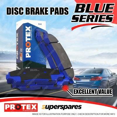 4 pcs Front Protex Blue Brake Pads for Ford Courier XL 4x4 2.6 96-99 - image 1 of 2