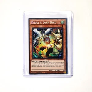 Droll & Lock Bird (Alternate Art) (Platinum Secret Rare) RA02-EN006 Yu-Gi-Oh - Picture 1 of 2