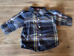 Original Tommy Hilfiger Baby Langarmhemd Kariert EUR 62 Wie Neu - Bild 1 von 2