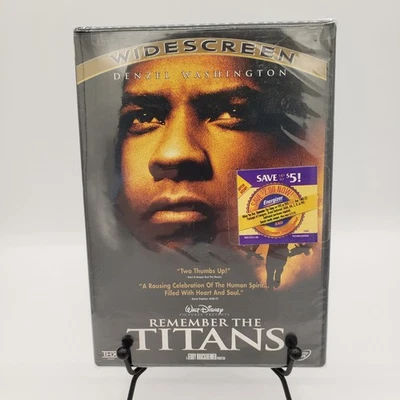 Walt Disney Remember the Titans DVD 2001 Widescreen Version New Sealed - Image 1 of 2