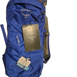 NUEVO con etiquetas Bolsa de hidratación Osprey Katari 1,5 L azul HydraPak senderismo al aire libre ciclismo - Imagen 1 de 12