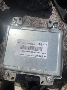 2006-12 VAUXHALL CORSA D 1.2 5DR MK3 A12XER ENGINE ECU 55590540 ABHH #985 - Picture 1 of 5