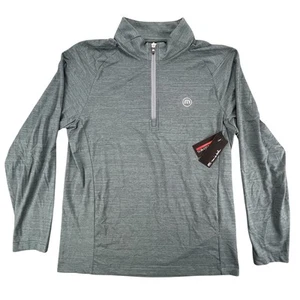 Travis Mathew Pullover Herren Small Green Energy Heater Series Half Zip Golfshirt - Bild 1 von 7