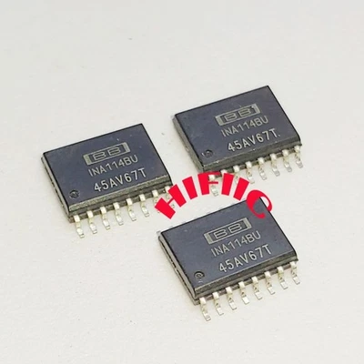 AMPLIFICADOR DE INSTRUMENTACIÓN DE PRECISIÓN 1 PIEZA INA114BU SOP16 Foto 1 de 3