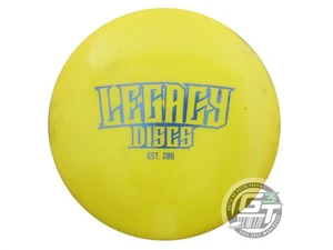 Disco de golf Legacy Discs Icon Gauge 174 g amarillo azul estrella lámina gama media USADO - Imagen 1 de 2