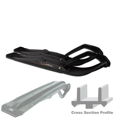 C&A Pro Razor RZ Skis - Black - 77020320 - Image 1 of 4