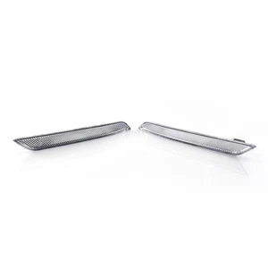 Pair Clear White Side Marker Reflector For BMW X6 E71 E72 07-14 12 63147187087 - Picture 1 of 5