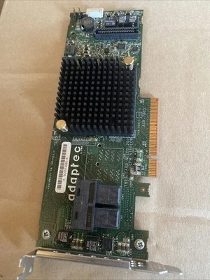 Adaptec ASR-7805 6Gbs SAS PCIe X8 -1GB Cache RAID Controller - Image 1 of 3