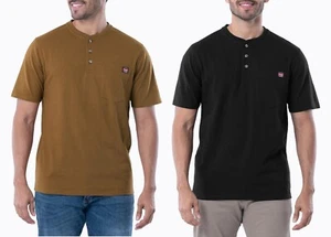 Wrangler Camicia Henley uomo maniche corte tascabile - Foto 1 di 8