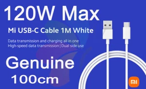 Xiaomi 120W 6A Turbo Fast Charger Cable 11Ultra 10Ultra 11TPro 12Pro Mix4 K50Pro - Picture 1 of 7