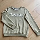Sweatshirt Pullover Shirt  Gr M 38  Grun Khaki  Ohlala Teddy  Made In Italy
