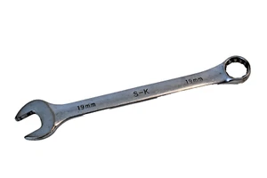 SK Tools USA 88319 19mm Metric Combination Wrench 12 Point SuperKrome Finish - Bild 1 von 8