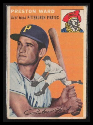 Preston Ward 1954 Topps #72  Pittsburgh Pirates - Image 1 of 2