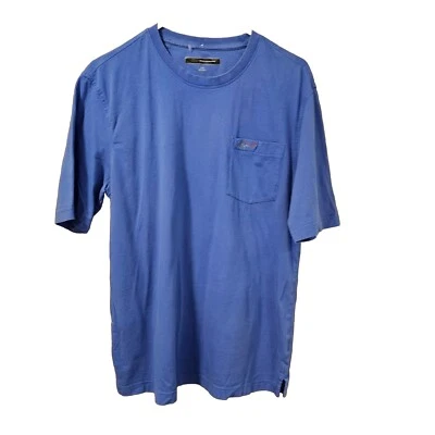 Greg Norman 蓝鲨口袋 T 恤男式 M 码  — 第 1/4 张图片