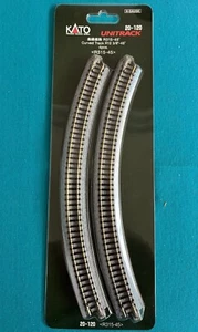 20-120 Kato UNITRACK N Scale Curved Track R12-3/8" -45 deg (4 Per Package) New - Picture 1 of 2