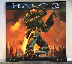 Halo 2 OG Xbox Calendar - 2005 Used - Picture 1 of 12