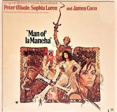 MAN OF LA MANCHA / Original MP Soundtrack – Sealed Stereo Gatefold LP (1972) - Image 1 of 2