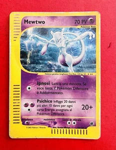 Lotto Carte Pokemon Mewtwo 20/165 Expedition holo ita  ultra raro - Foto 1 di 2