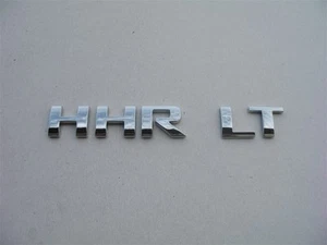 2007 CHEVROLET HHR LT REAR CHROME EMBLEM LOGO SIGN BADGE SET 06 07 08 09 10 11 - Picture 1 of 1