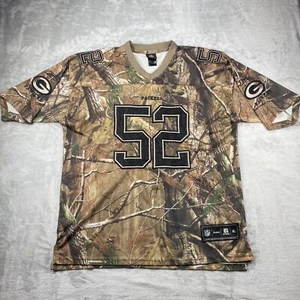 Camiseta deportiva Green Bay Packers para hombre XL Reebok NFL Real Tree camuflada #52 Clay Mathews - Imagen 1 de 13