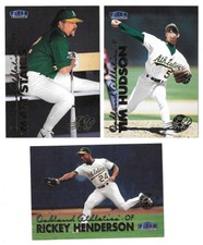 1999 Fleer Tradition MILLENIUM - OAKLAND ATHLETICS / A'S Team Set 