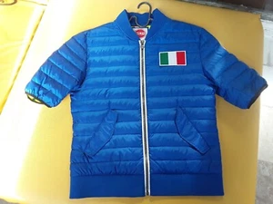 (No. 1238 ) COLMAR S M ITALY BRAND FLAG TEAM men VEST jacket DOWN 90/10 1 - Picture 1 of 6