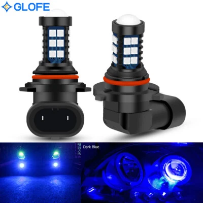 2Pcs HB4 9006 10000K Blue LED Bulbs 30SMD 3030 Fog Driving Light Super Bright - Image 1 of 4