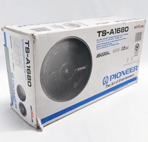 Vintage Pioneer TS-A1680 6.5" Coaxial Three Way Car Stereo Speakers - Boxed - Foto 1 di 9