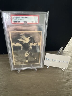 1929 R316 Kashin Publications Ethan N. Allen PSA 1 Vintage Treasure🔥🔥 - Image 1 of 2