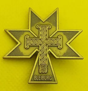 Bleiburg Massacre victims pin badge Krizni put 1945. ustasha ustaša NDH Blajburg - Picture 1 of 2