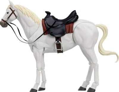 figma 490b Horse Ver.2 (White) Painted plastic non-scale H190mm Figure NEW - Image 1 of 4