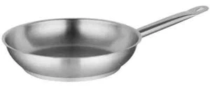 Frying Pan Heavy Duty Stainless Steel Vogue Professional Induction 20 24 28cm - Picture 1 of 6