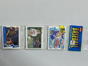 1990 Fleer #89 FRED MCGRIFF & #485 JOEY BELLE on Front/Top of Rack Pack - Picture 1 of 3