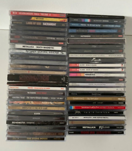 Bulk CD's 52 HEAVY METAL CD’S.