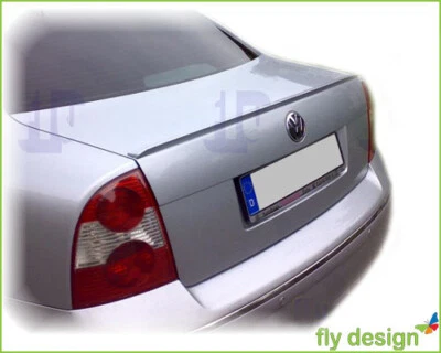 Autospoiler Adatto A per VW Passat B5 Silver Lake Argento - Immagine 1 di 4