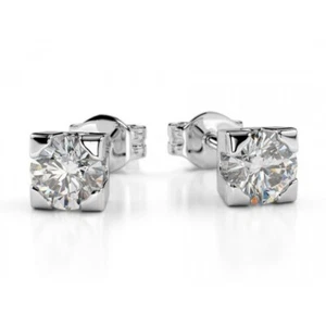 Orecchini Punti Luce con Diamanti naturale 0,10 ct. - Picture 1 of 2
