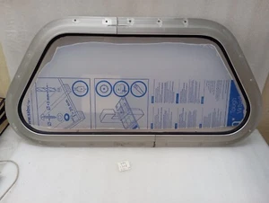 MARINE WINDOW WITH ALLUMINIUM FRAME 675X317X6m(91)1074870 - Picture 1 of 14