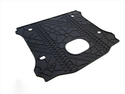 Alfombrilla de área de carga trasera ilimitada Jeep Wrangler 15-17 CON recorte de subwoofer MOPAR OE Foto 1 de 4