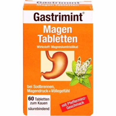 BAD HEILBRUNNER NATURHEILM.GMBH&CO.KG BAD HEILBRUNNER Gastrimint Magen Tabletten 60 St PZN02072015