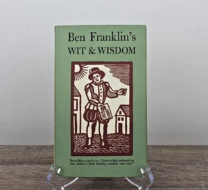 Ben Franklin's Wit & Wisdom Peter Pauper Press HC Poor Richardson EXCELLENT COND - Picture 1 of 11